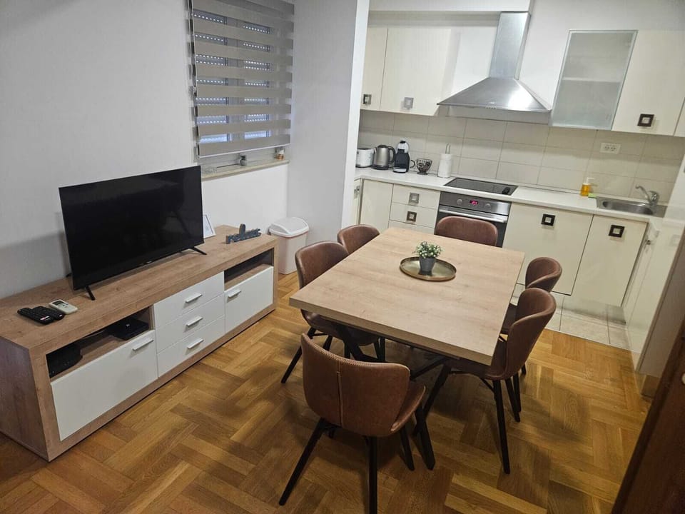 Standard Apartment, Beach View | Private kitchen | Coffee/tea maker, electric kettle, highchair