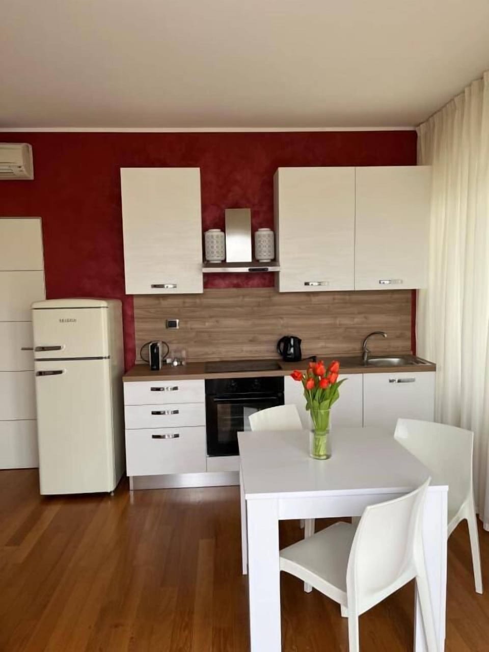 Apartment, Balcony, Garden View | Private kitchen