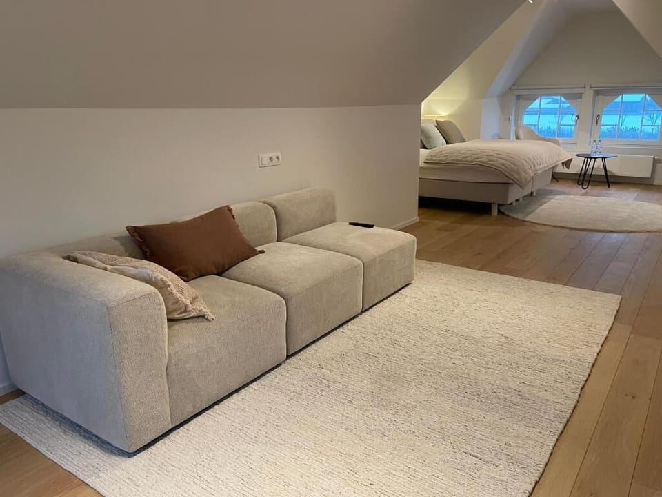 Deluxe Suite with King-Size Bed | Living area