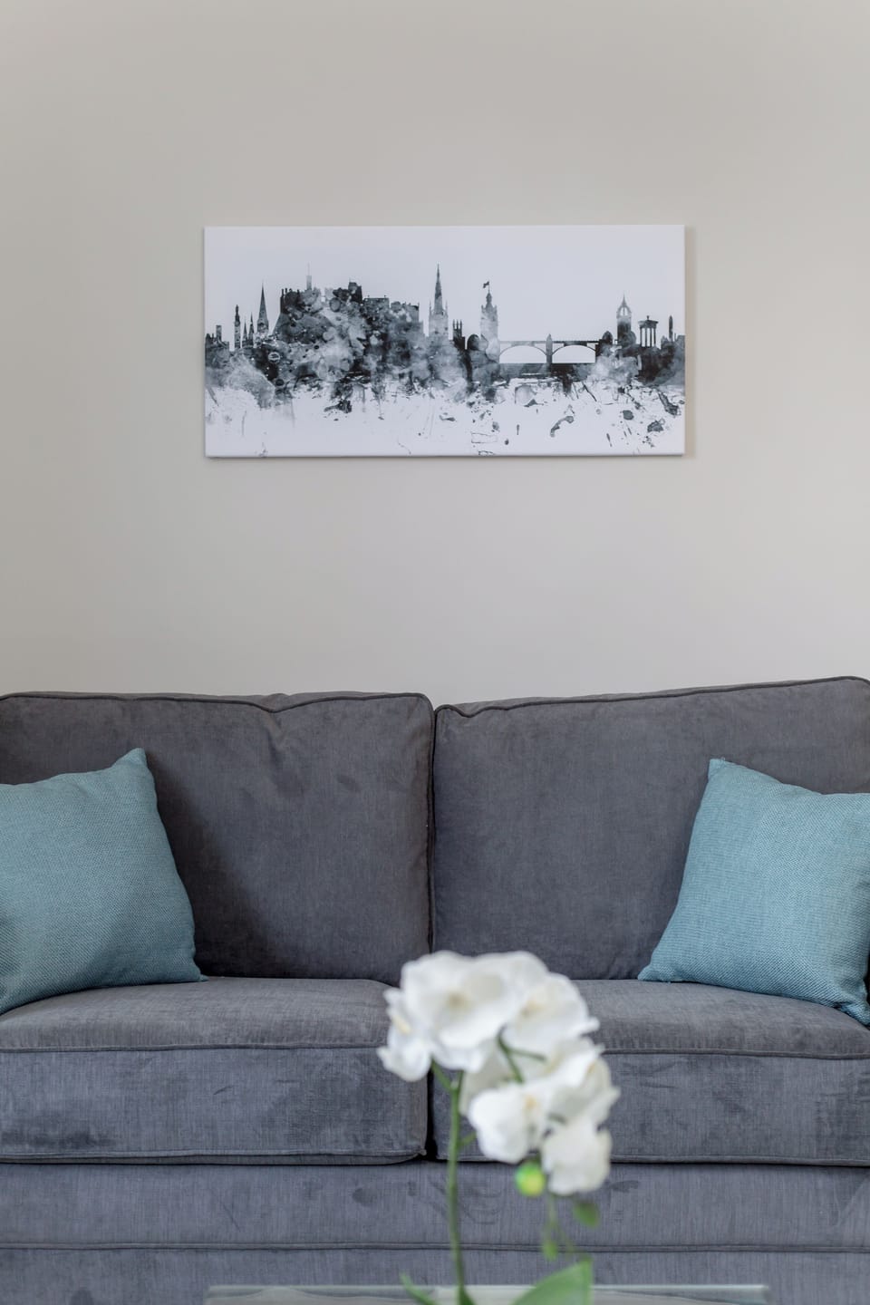 Apartment | Living area | 24-inch Smart TV with digital channels