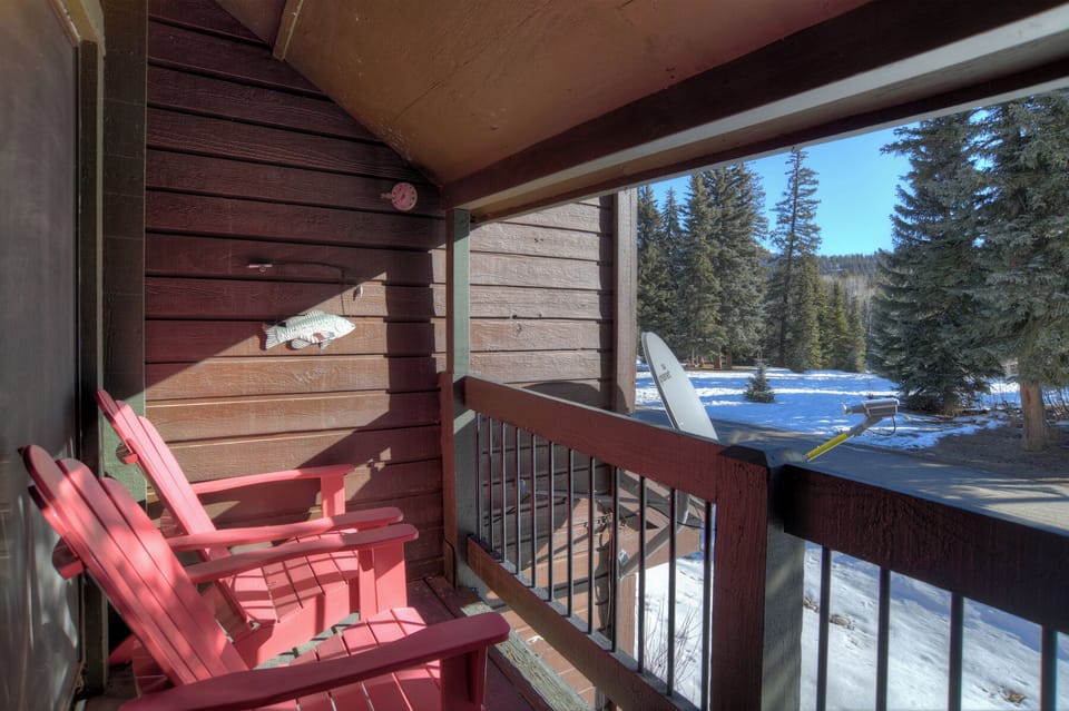 Private balcony - perfect for sipping your morning cup of coffee