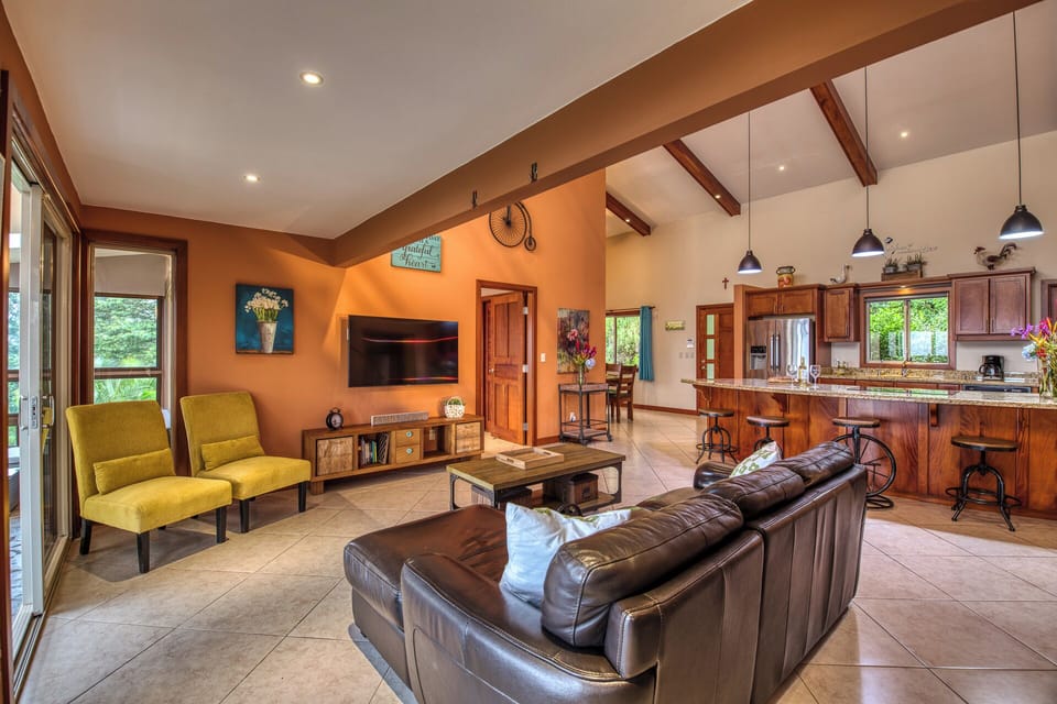 The living area
