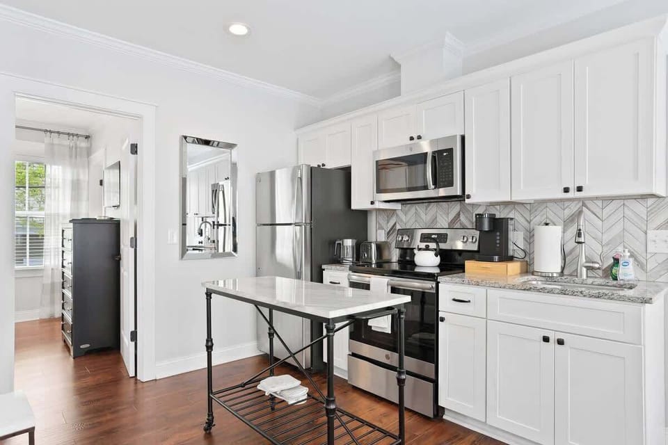 A functional and inviting space for all your cooking needs!