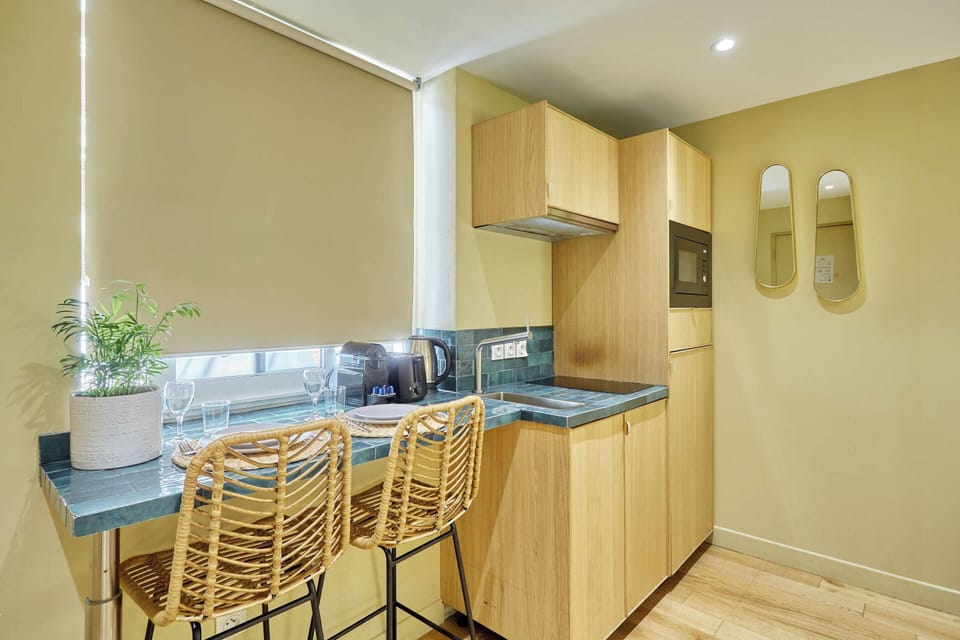 Apartment | Private kitchen | Cleaning supplies