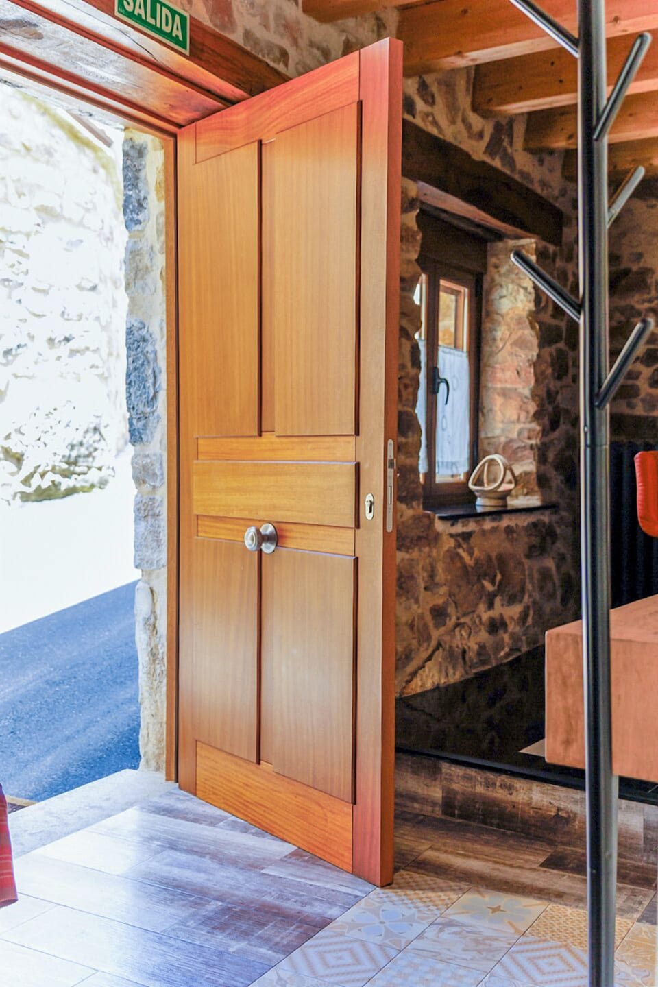 Interior entrance