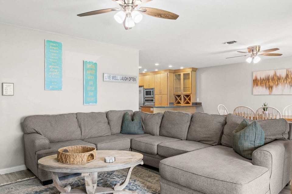 Living Area - Water Views - Deck Access - Smart TV