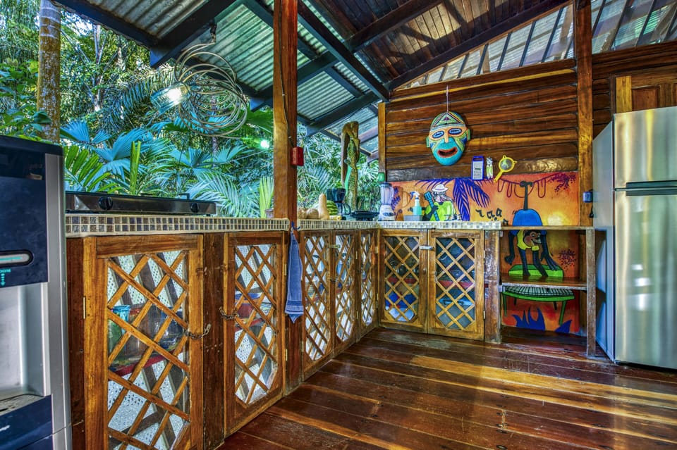 Family House, 3 Bedrooms, Kitchen, Garden View | Private kitchen | Coffee/tea maker, full-size fridge, stovetop, blender
