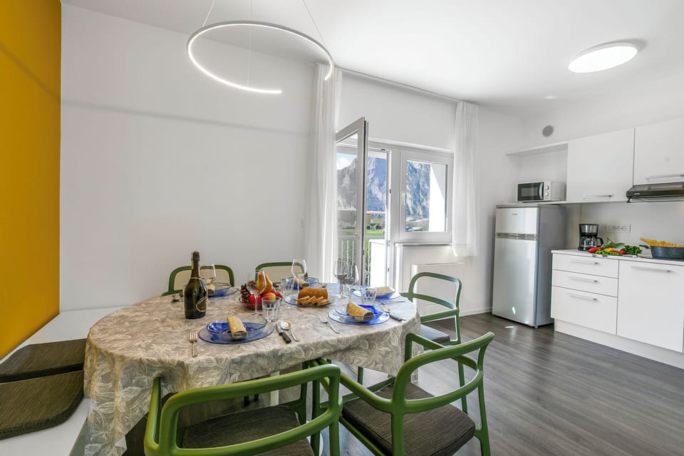Kitchen and dining area
