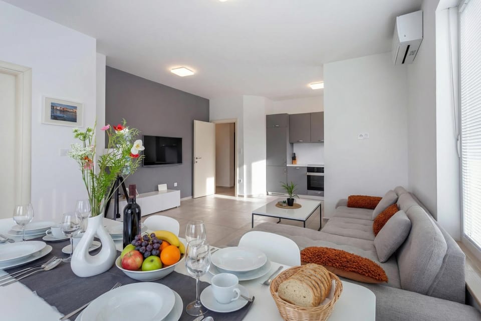 Living and dining room