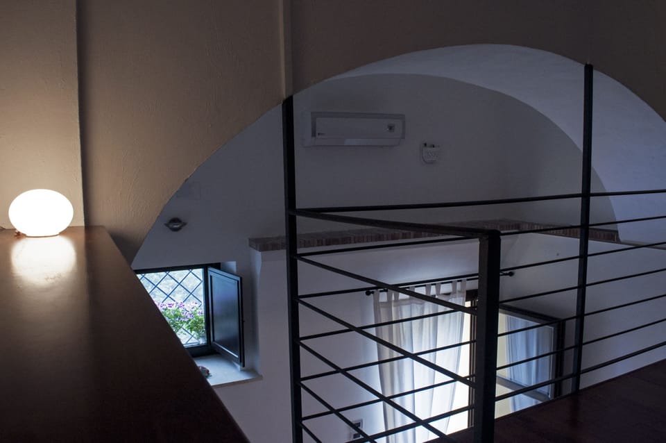 Family Duplex, Sea View, Poolside | Premium bedding, down comforters, individually decorated