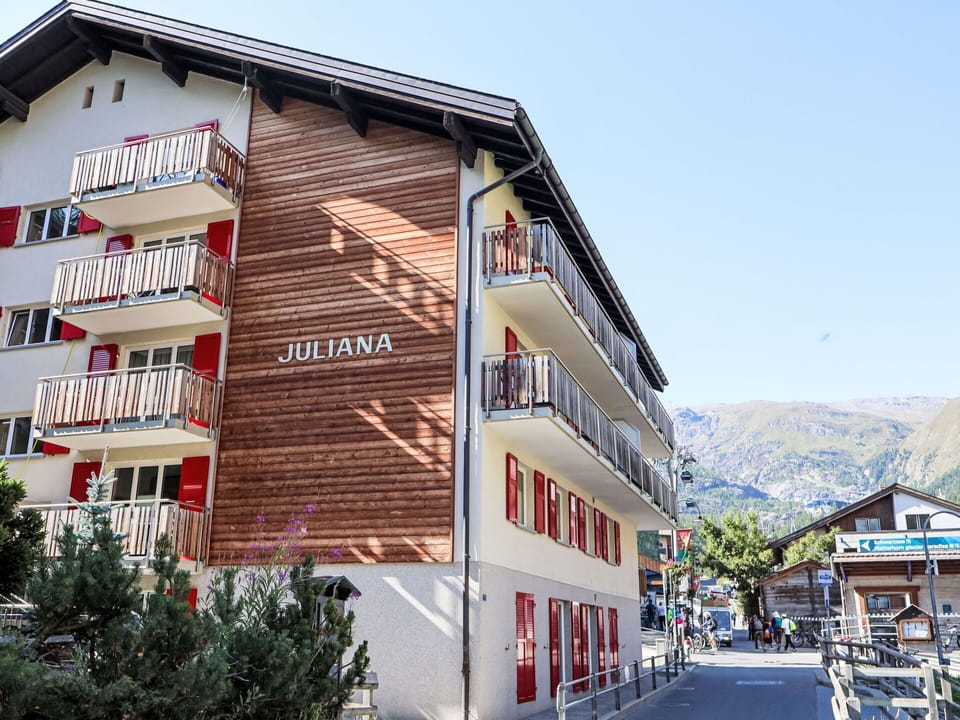Urban Design, Apartment, Balcony, Mountain Village, Alps