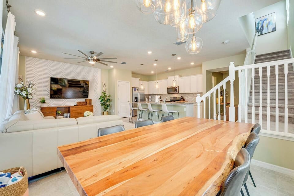 Large dining room table