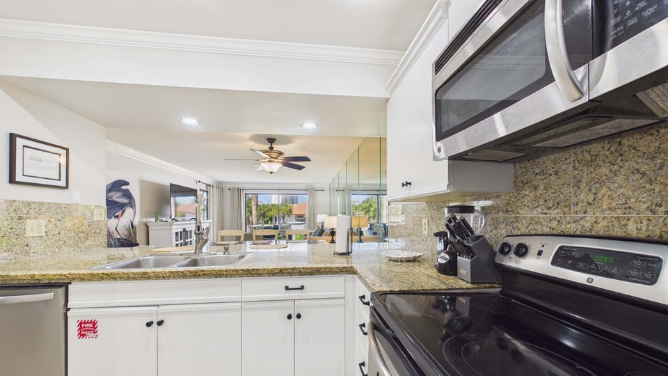 Kitchen equipped with all the cooking essentials for your culinary needs