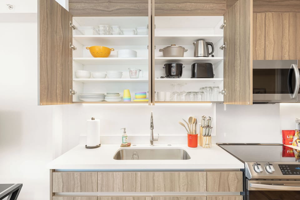 Perfect space to cook and enjoy meals