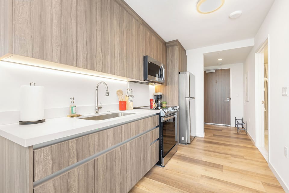Fully equipped kitchen