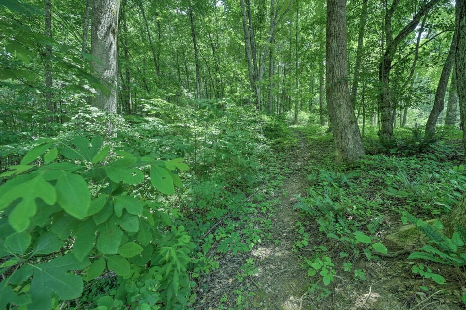 Hiking trails onsite