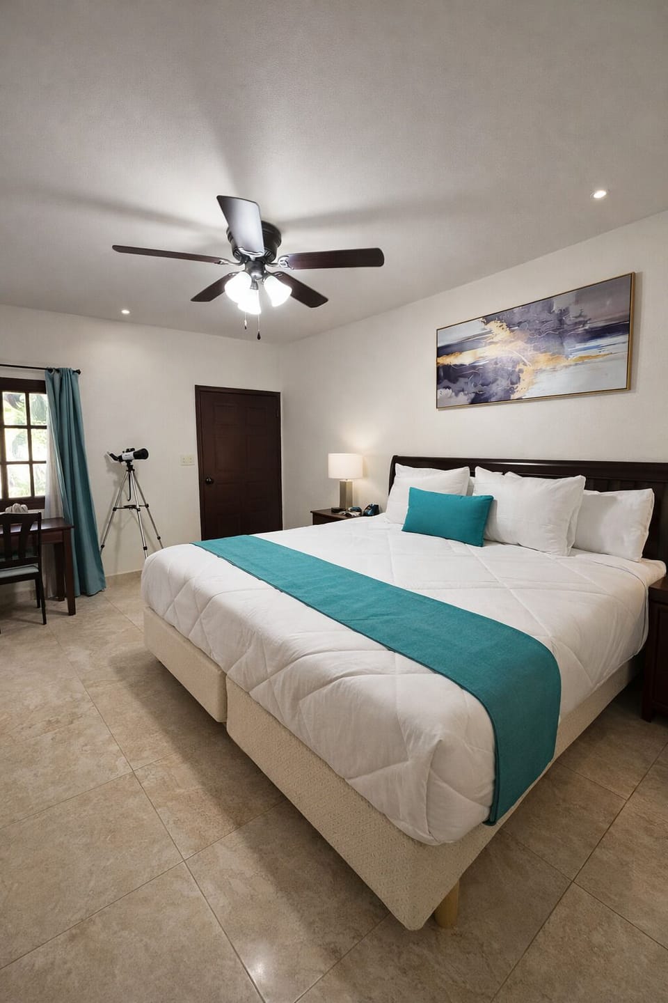 Comfort Studio Suite, Garden View | In-room safe, desk, laptop workspace, blackout drapes