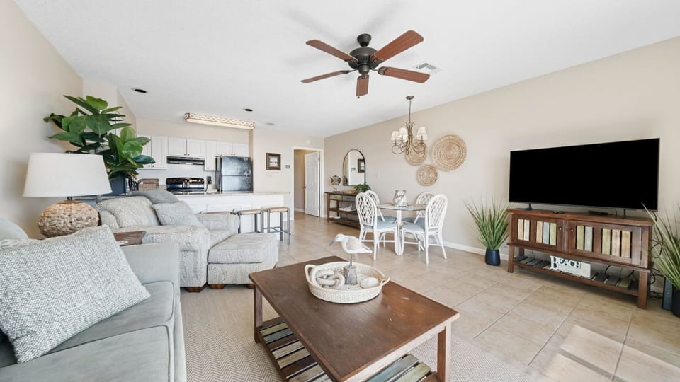 Living Room with Smart TV