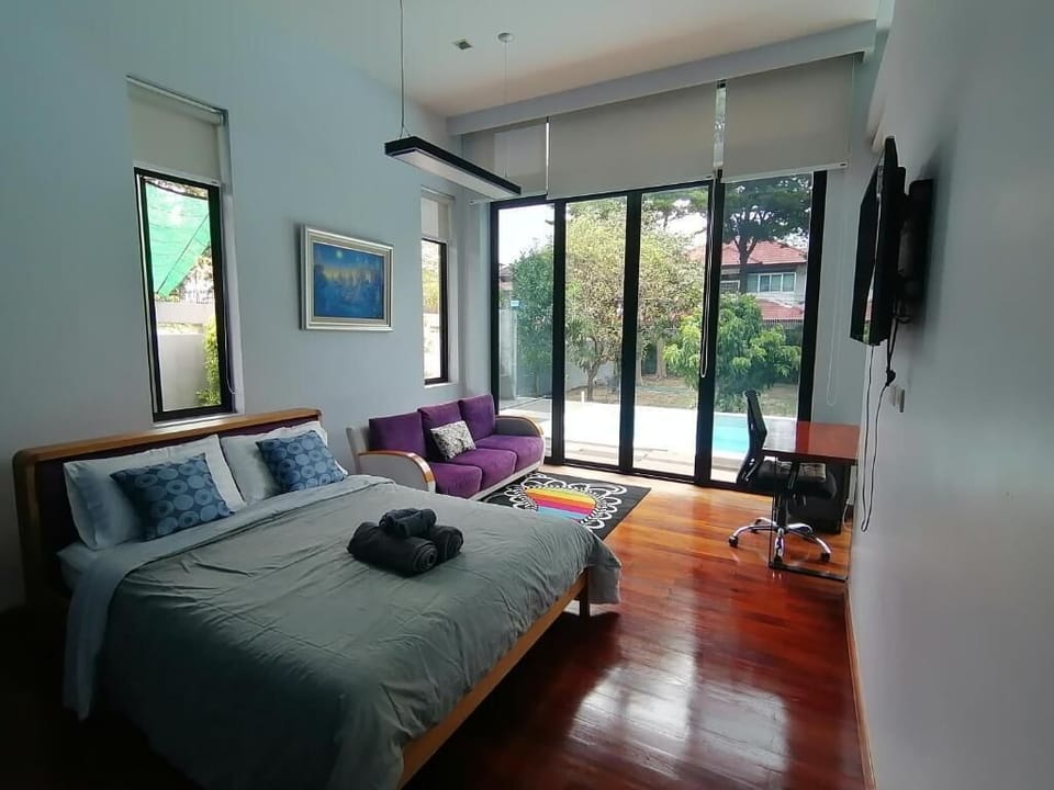 Signature Double Room, Patio, Pool View | Free WiFi