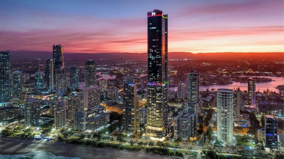 The Meriton building