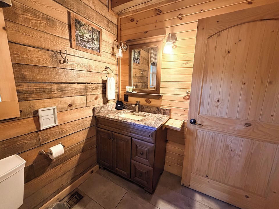 Master Bathroom with lots of space.