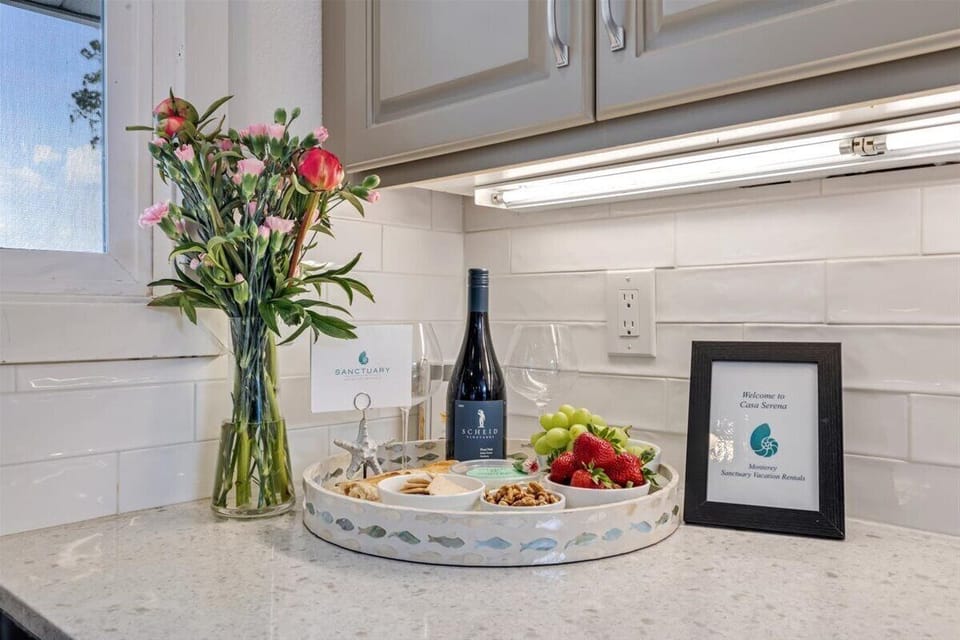 Wine and Cheese to Welcome You! Just Add Fruit!