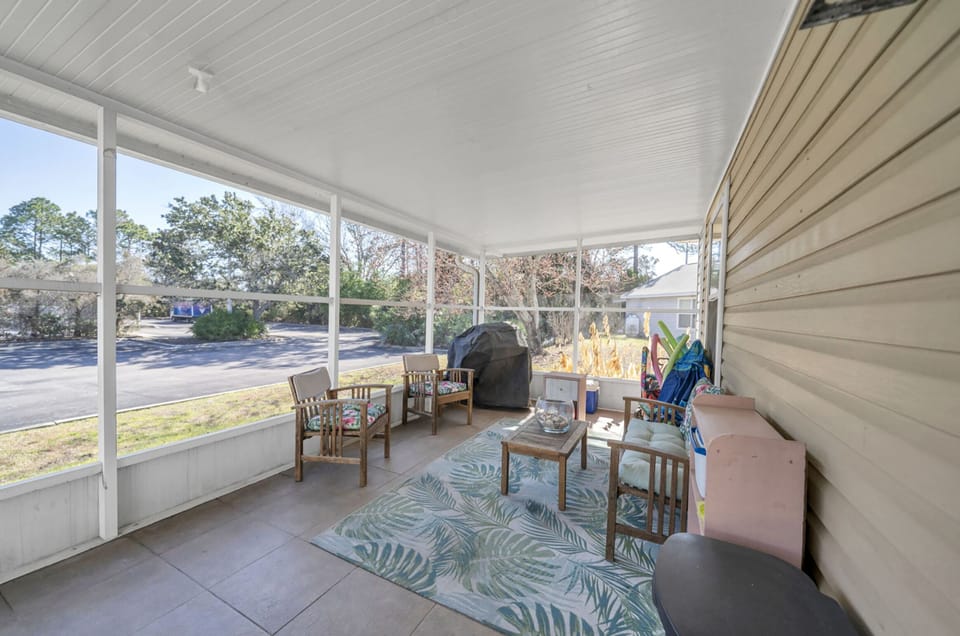 Back patio