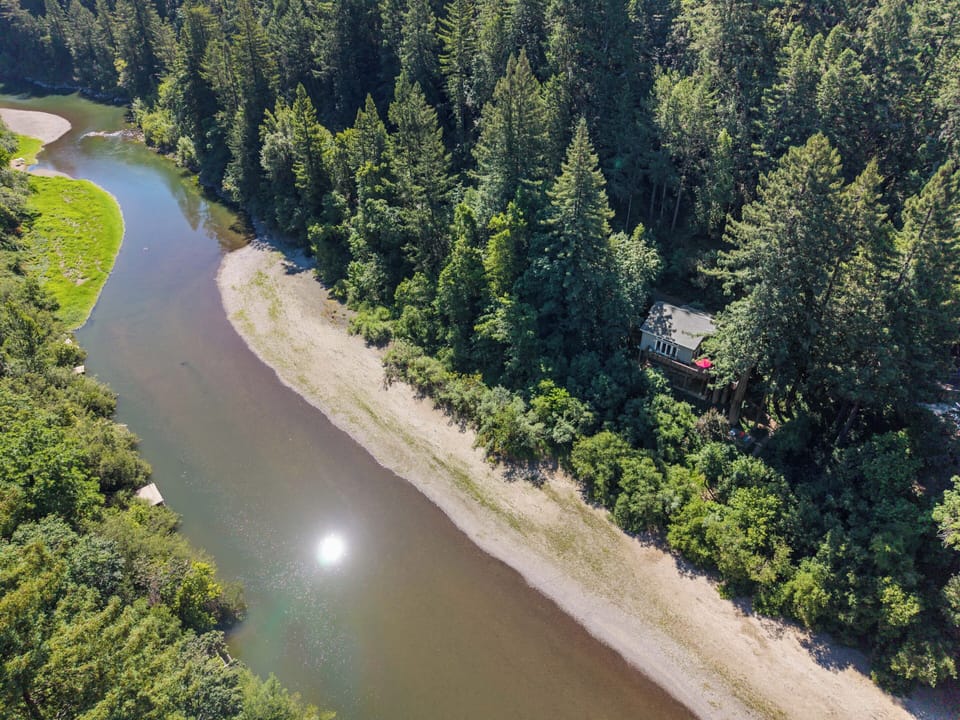 Embrace the Russian River's many personalities through the seasons - with a postcard-like view.