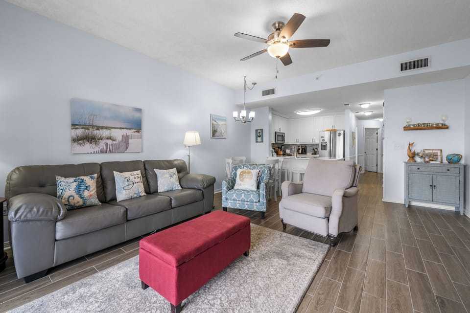 Comfortable living room seating
