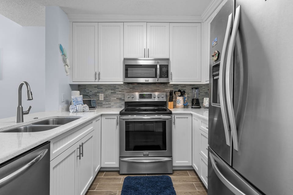 Stainless steel appliances