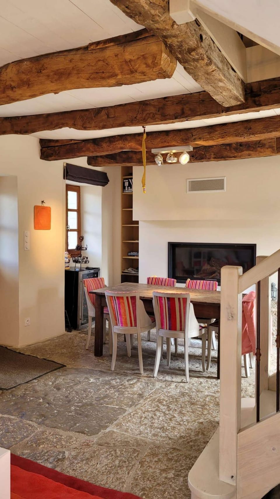 Dining room and staircase