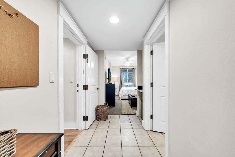 entering condo