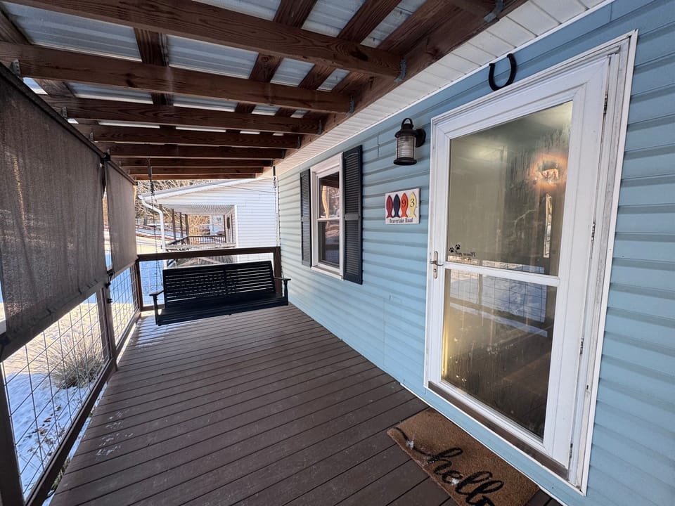 ★ Relax ★ Our inviting front porch provides another option to relax and enjoy the sunset. 
