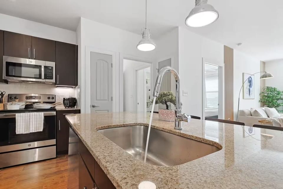 Apartment, Balcony | Private kitchen