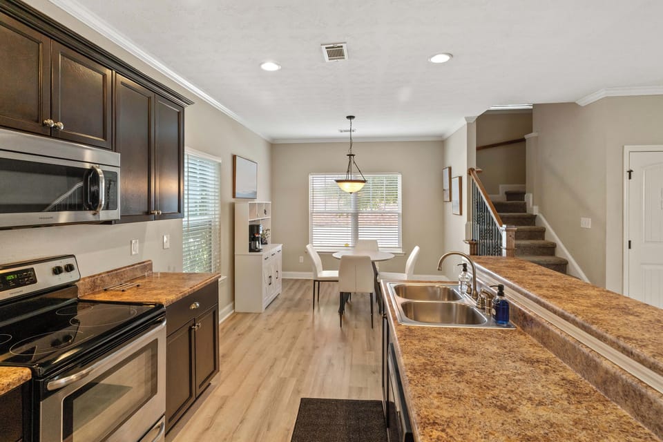 Kitchen and Dining Area