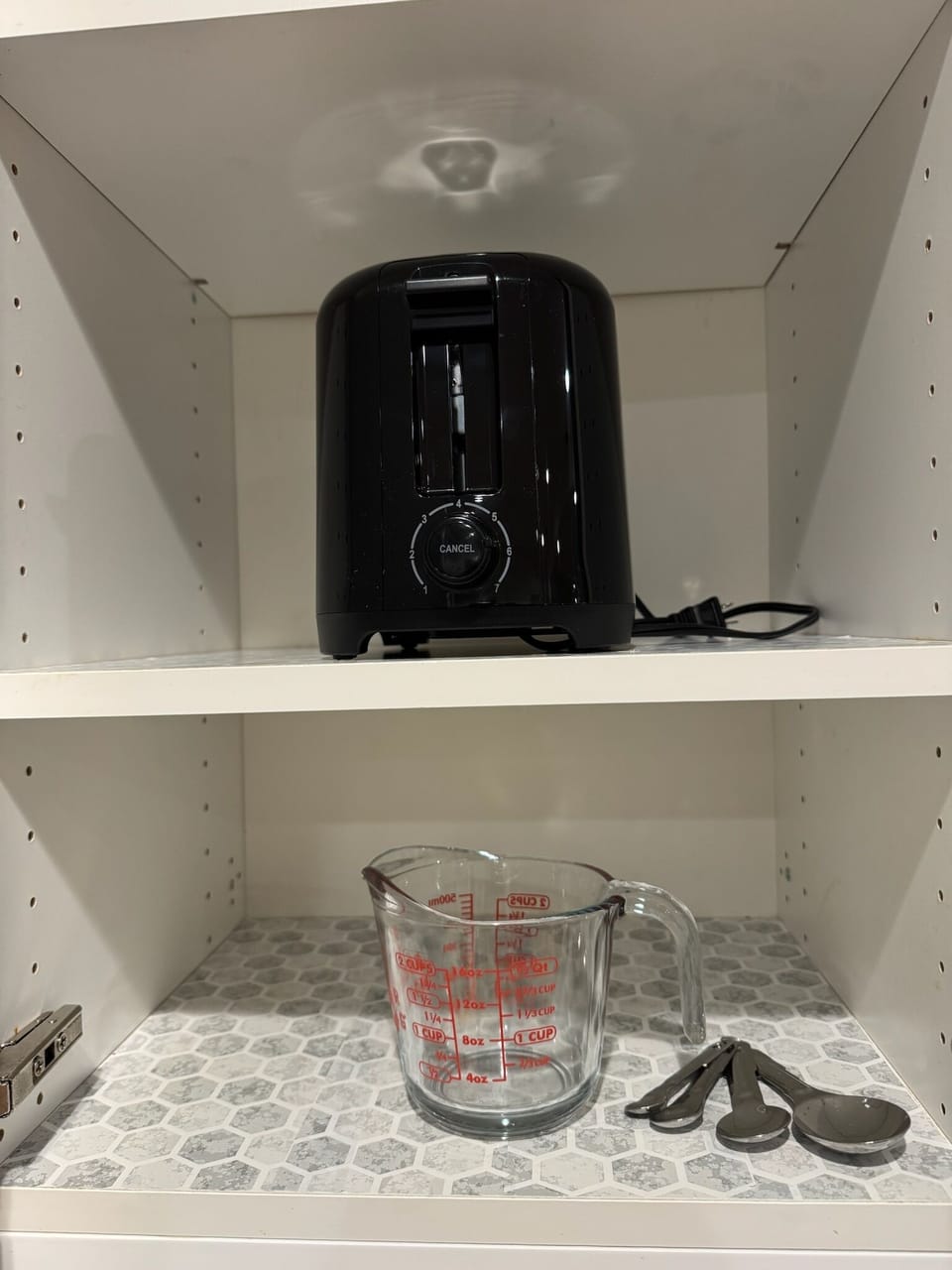 Fully stocked kitchen