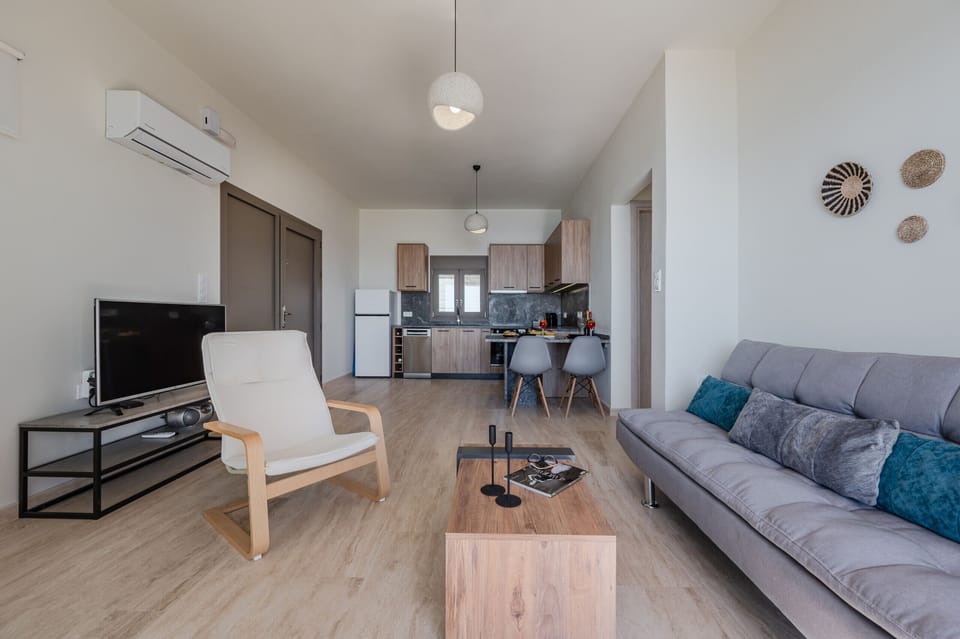 Villa, 2 Bedrooms, Private Pool, Sea View | Living room