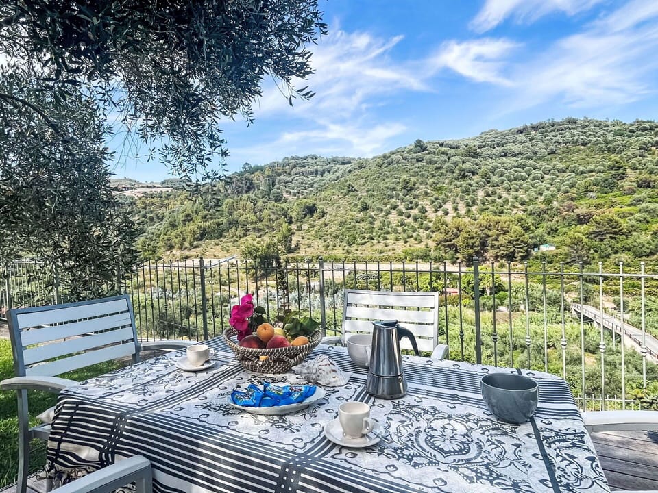 Furniture, Outdoor Furniture, Chair, Outdoor Table, Kitchen & Dining Room Table, Patio, Restaurant, Eco Hotel, Balcony, Coffee Table