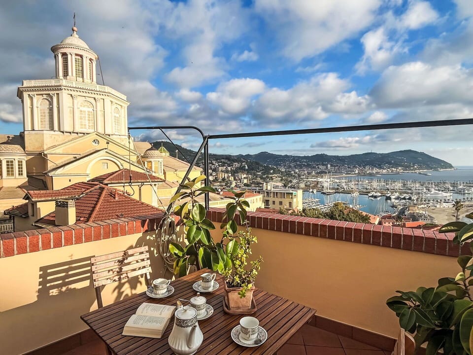 Town, Apartment, Balcony