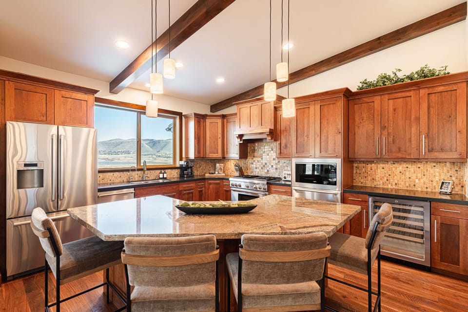 Kitchen with a view