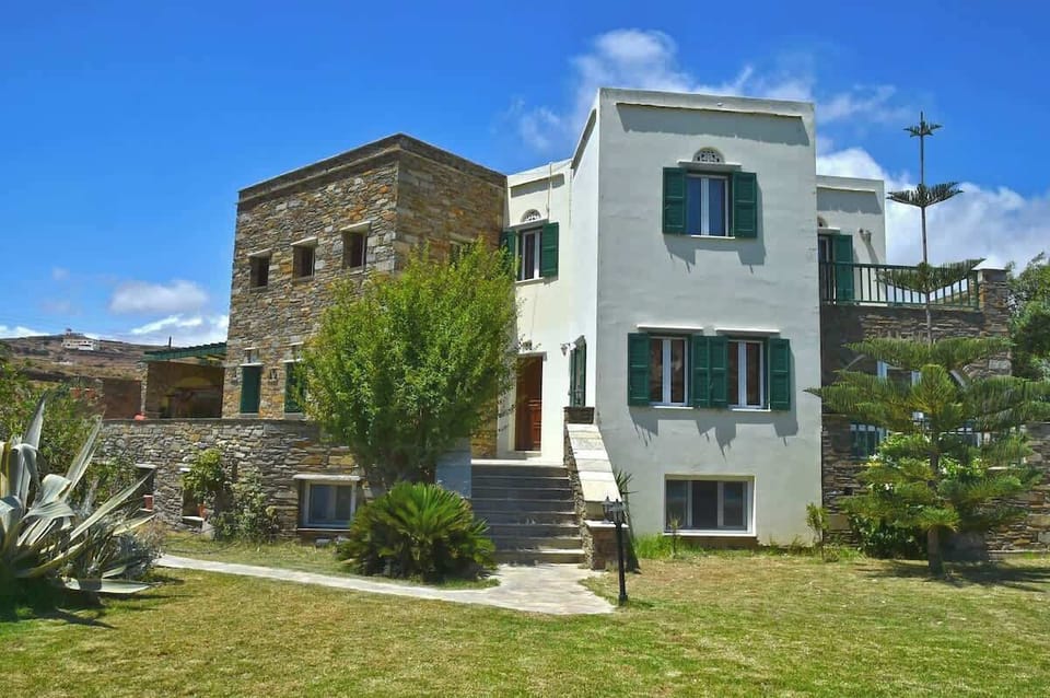 Main Entrance and Exterior View of the House