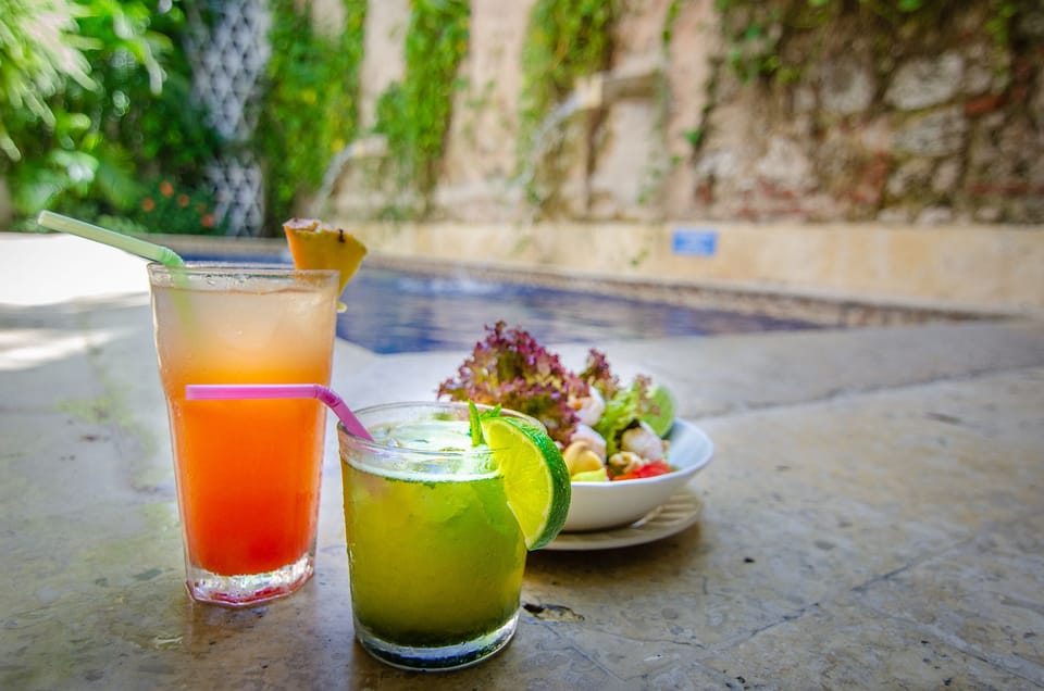 Outdoor pool, open 9:00 AM to 8:00 PM, sun loungers