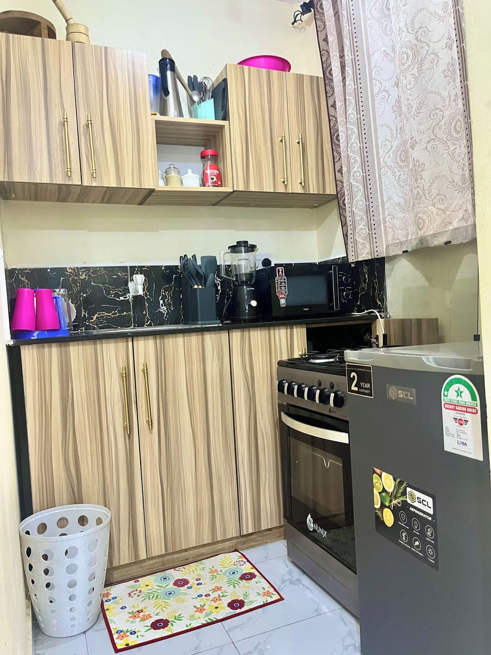 Well Equipped Kitchen 