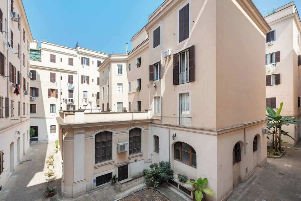 Condo courtyard
