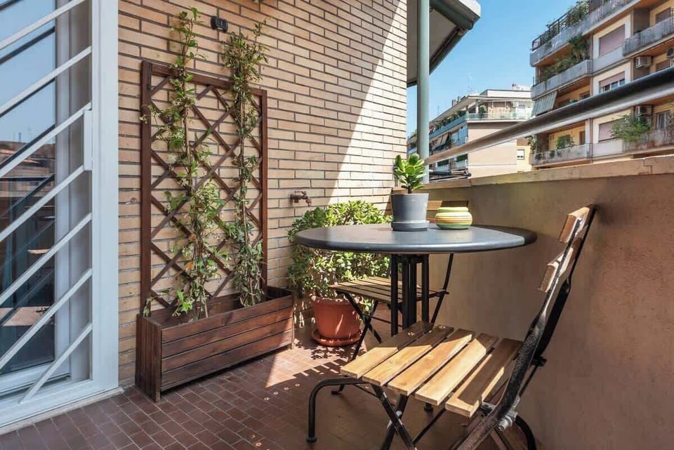 Balcony in Bedroom 1.