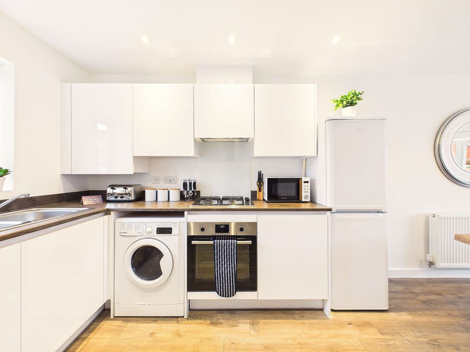 Fully equipped kitchen with everything you need for your stay