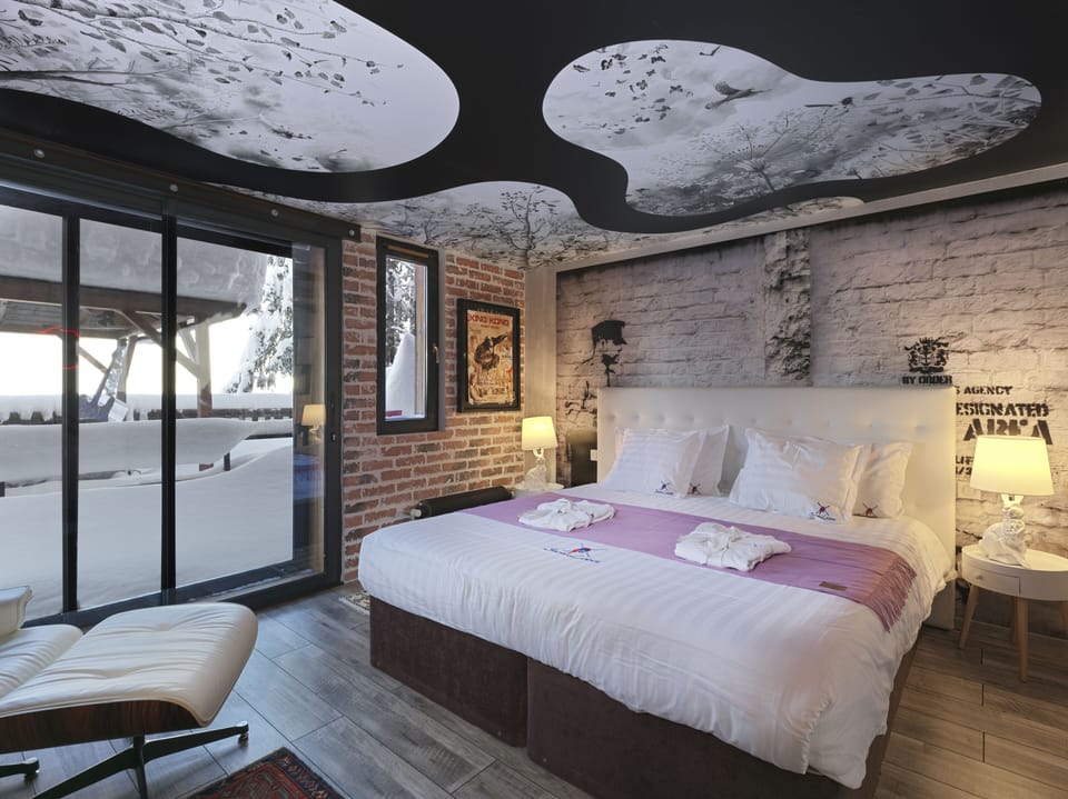 Suite Terrace | Egyptian cotton sheets, premium bedding, pillowtop beds, free minibar