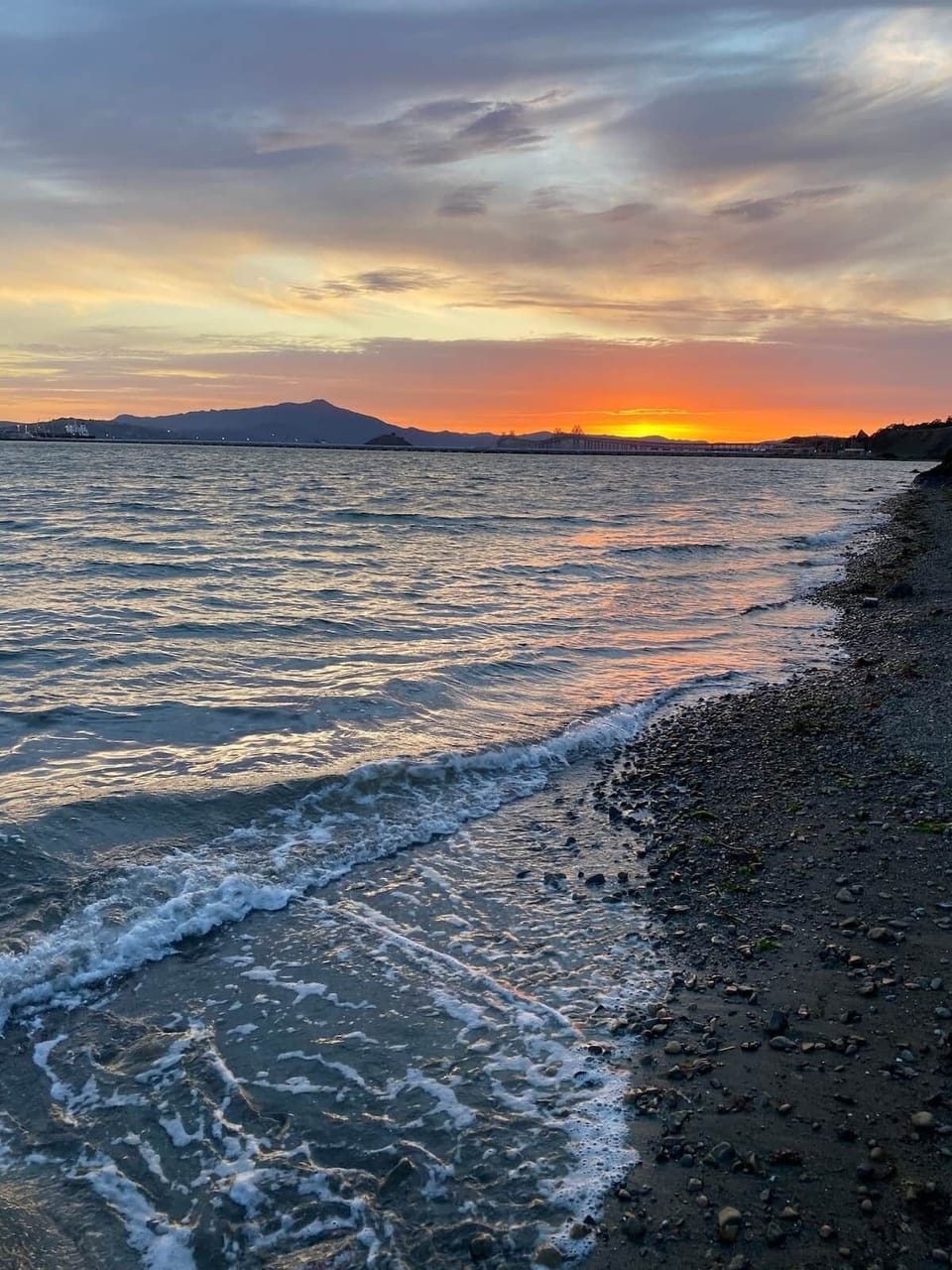 sunset view 5 min walk from the house