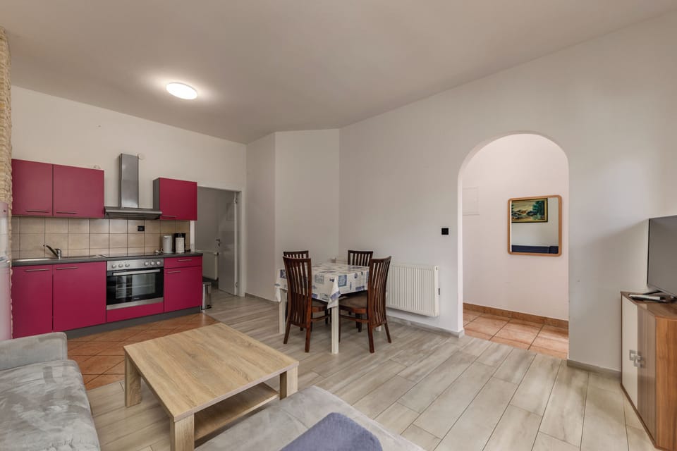 Kitchen and dining area