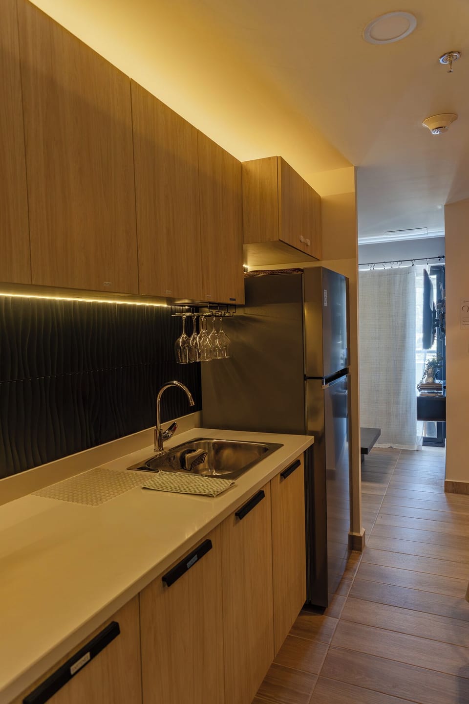 Kitchen area.